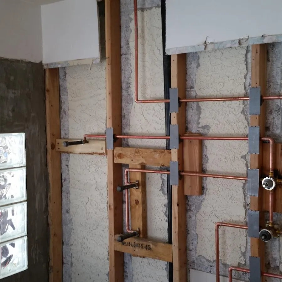 Copper pipe installation for Burst Pipe Repair in Logan